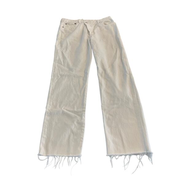 AGOLDE Criss Cross Straight Jeans White in Element Size‎ 29 - Picture 3 of 12